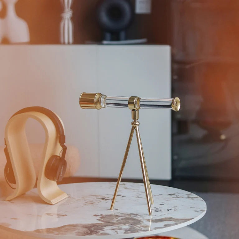 Metal Crystal Telescope Model