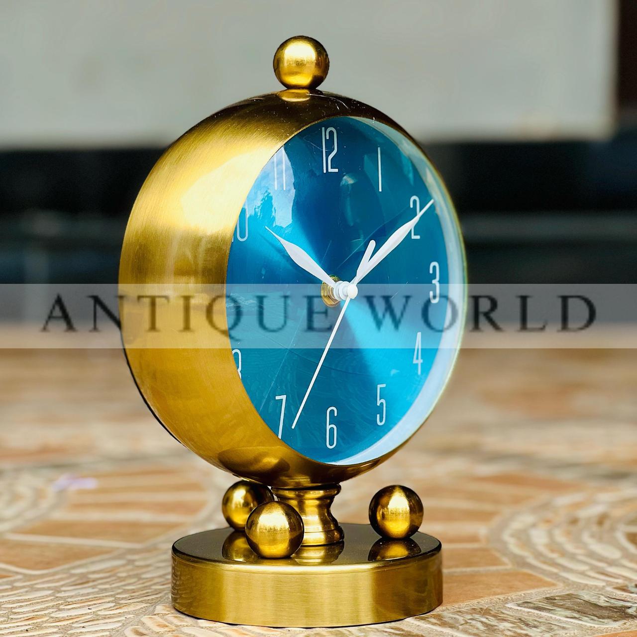 Royal Orb Opulent Metal Timepiece