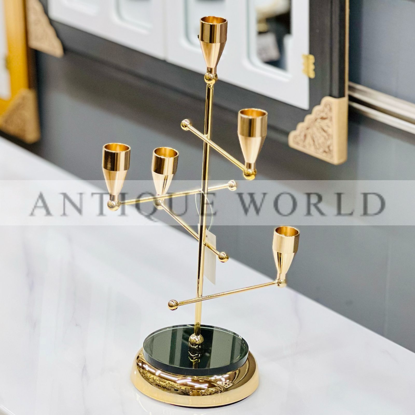 Multi-Armed Orbit Candle Stand