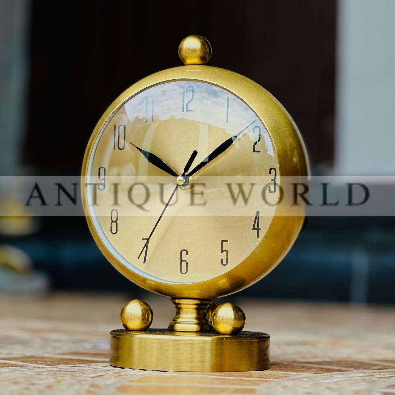 Royal Orb Opulent Metal Timepiece