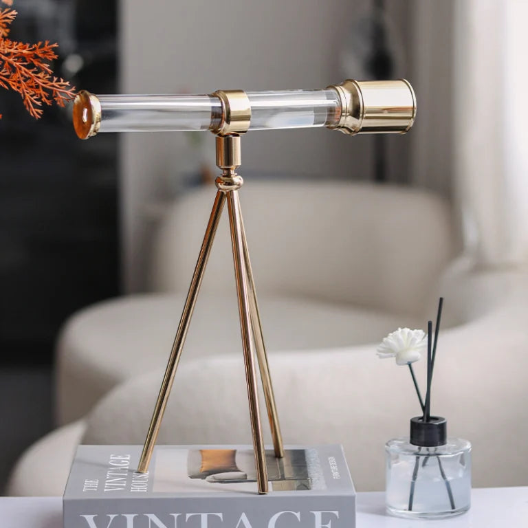 Metal Crystal Telescope Model