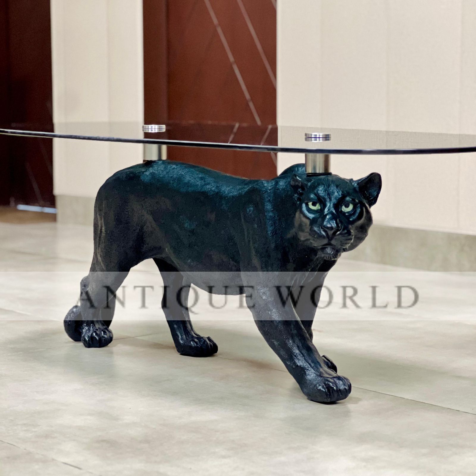 Panther Coffee Table Decor