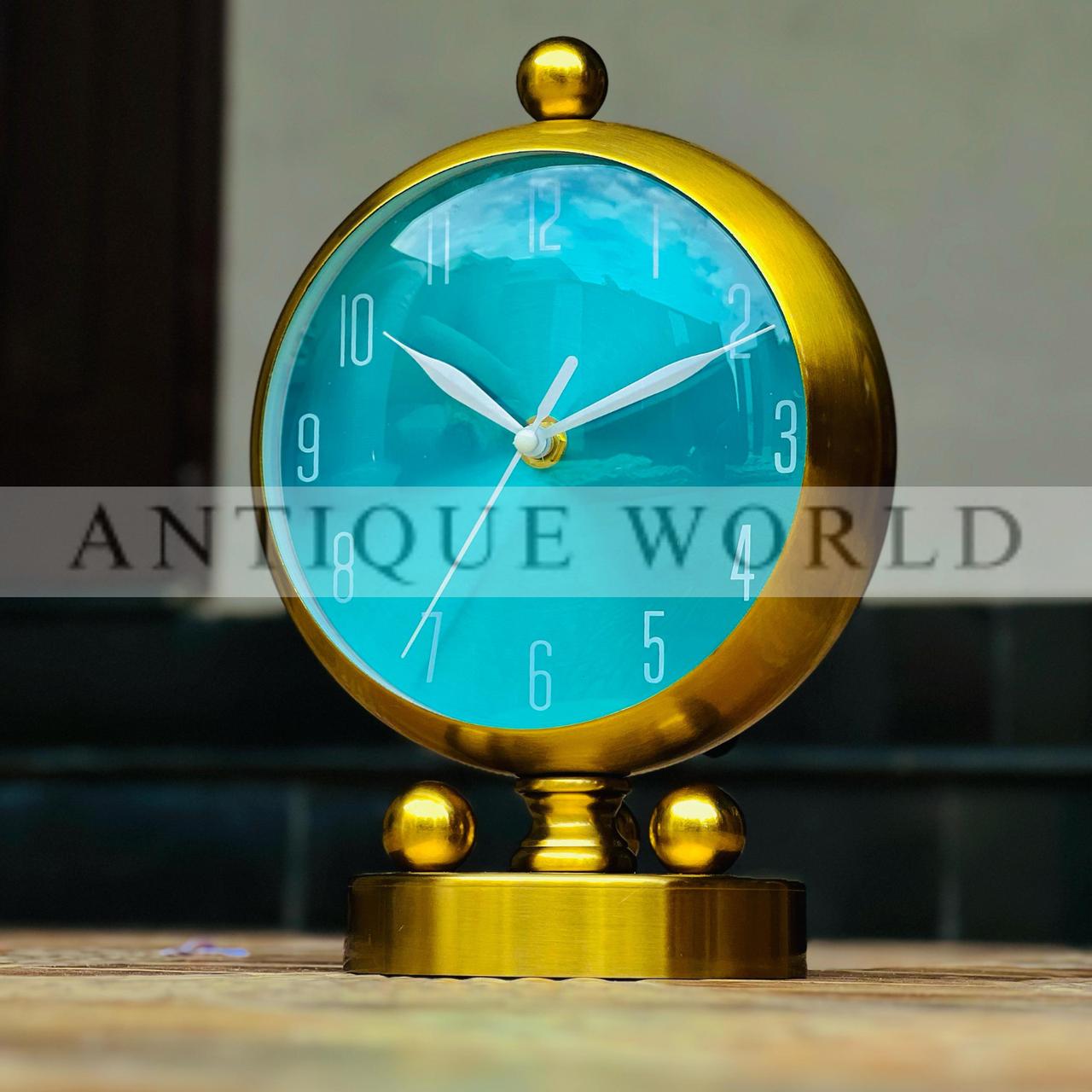 Royal Orb Opulent Metal Timepiece