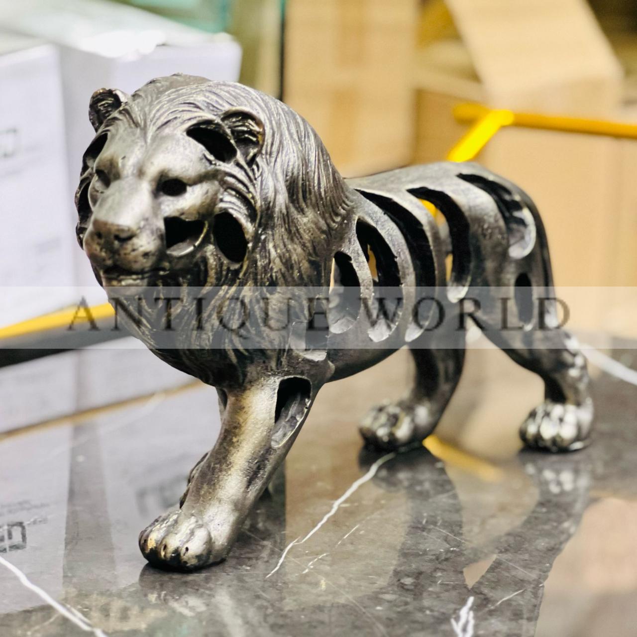 Golden Lion Statue
