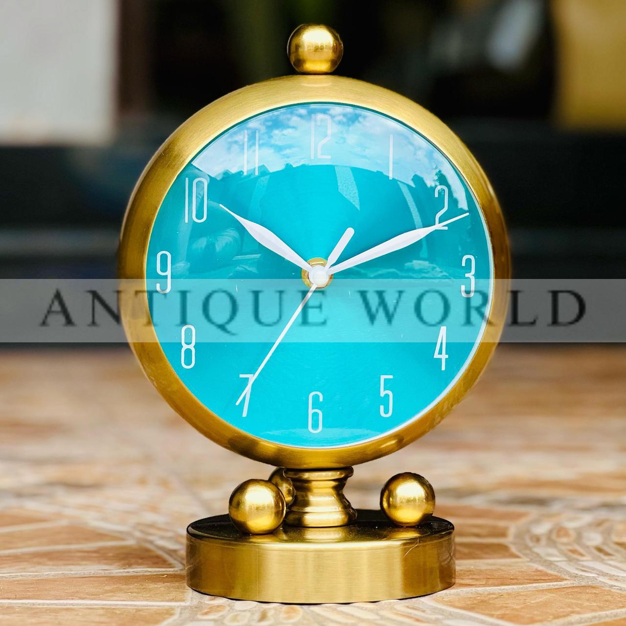 Royal Orb Opulent Metal Timepiece