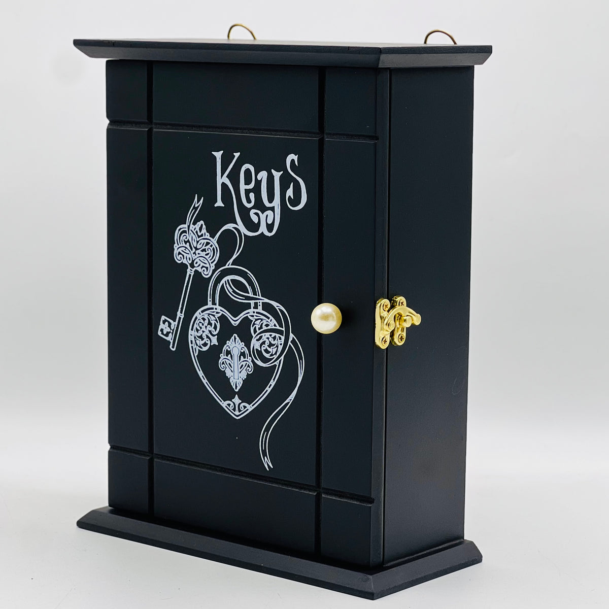 Key Box Wall Hanging Cabinet ( Black )