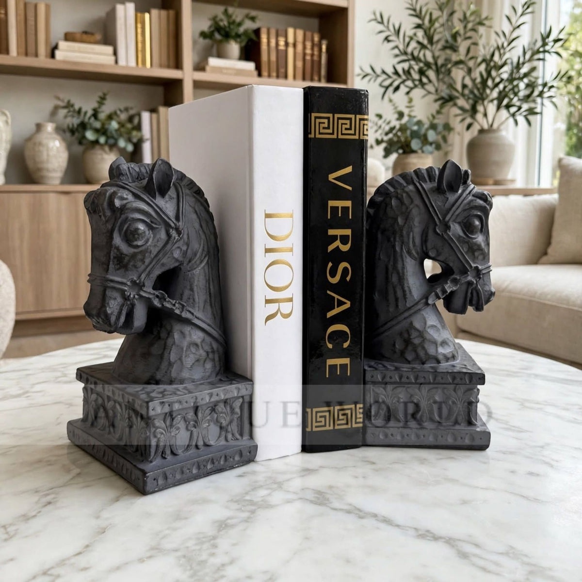 Vintage Horse Head Bookend
