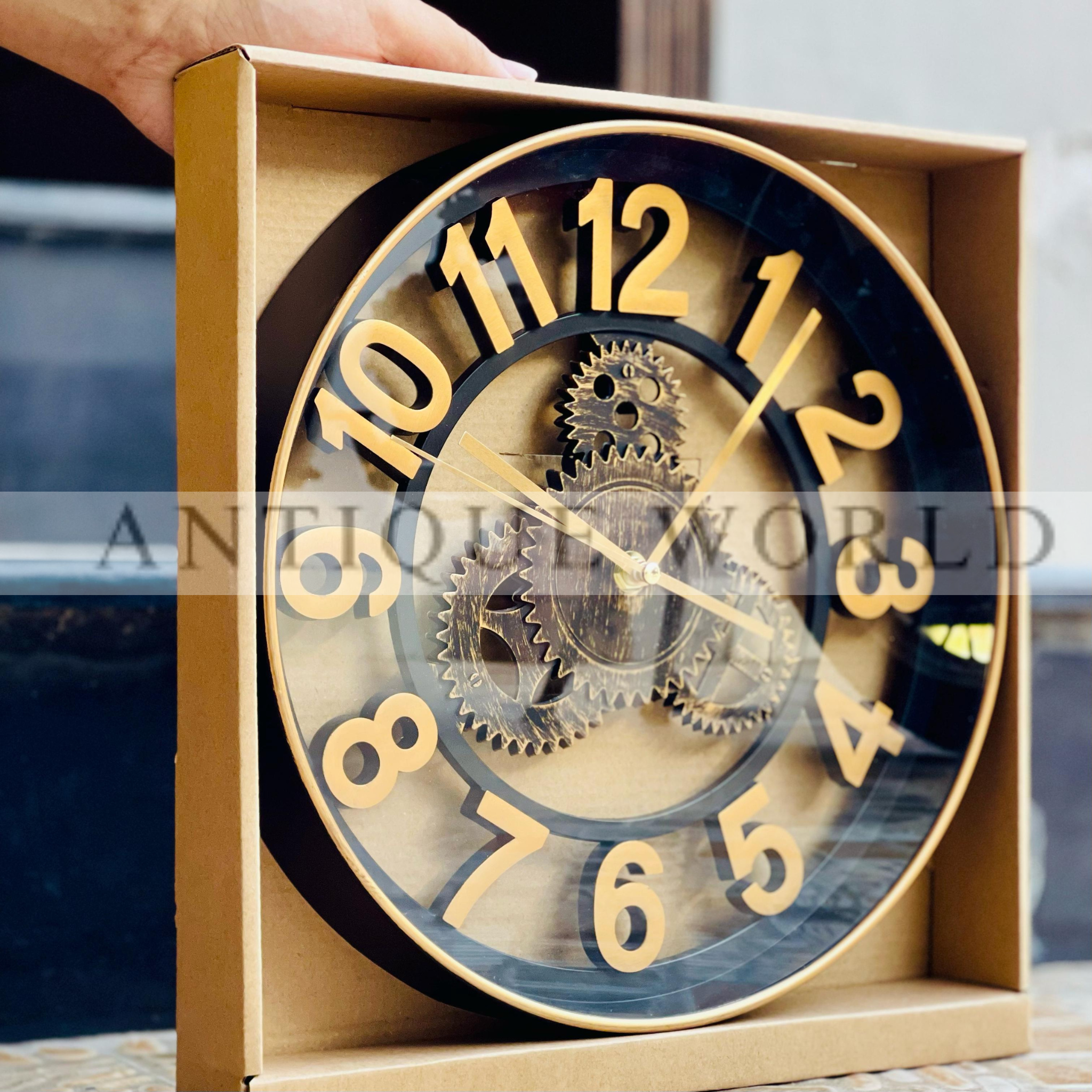 Round Decorative Analogue Wall Clock