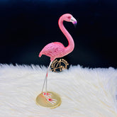 Standing Flamingo Statue Decor