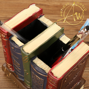 Secret Books Pen Holder