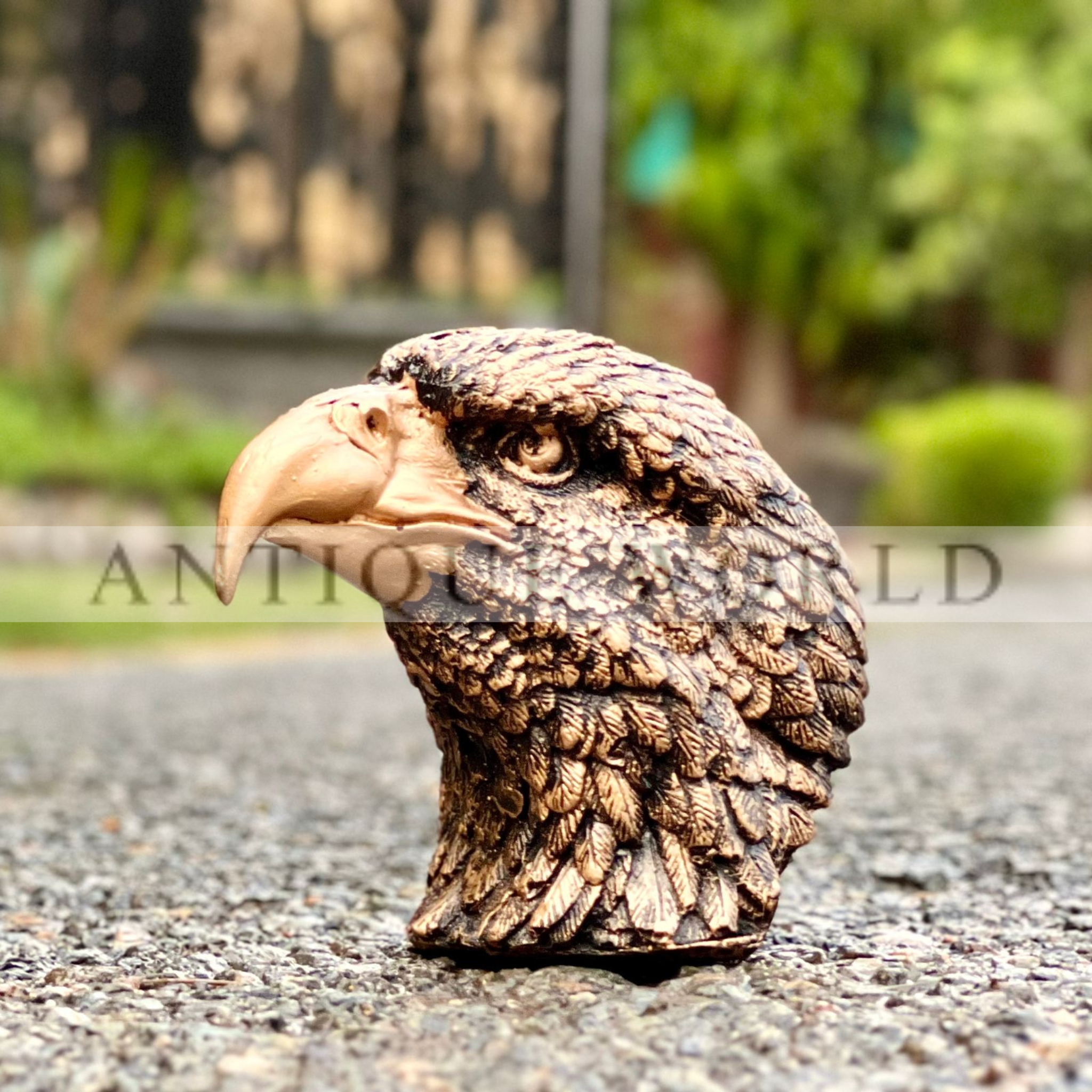 Bronze Eagle Head Ornaments