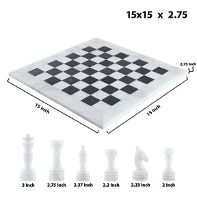 Onyx Chess Decor