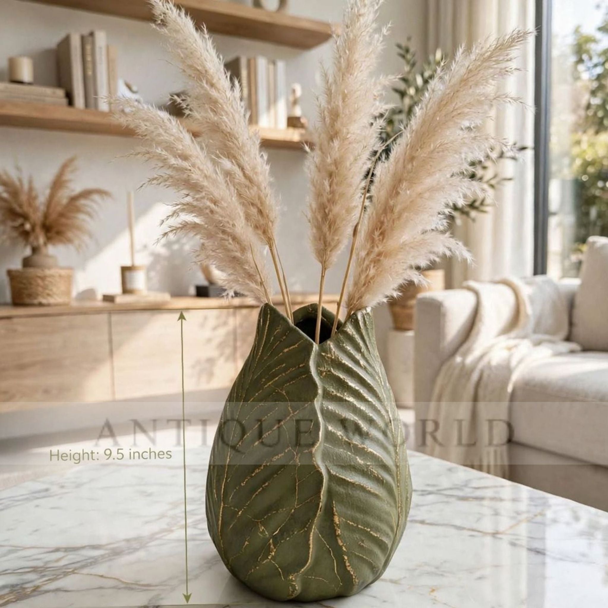 Luxury Organic Folded Petal Vase