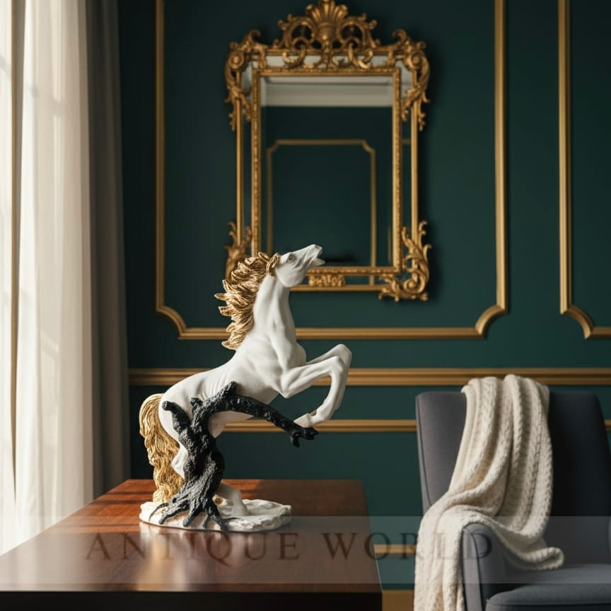 Jumping Horse Sculpture