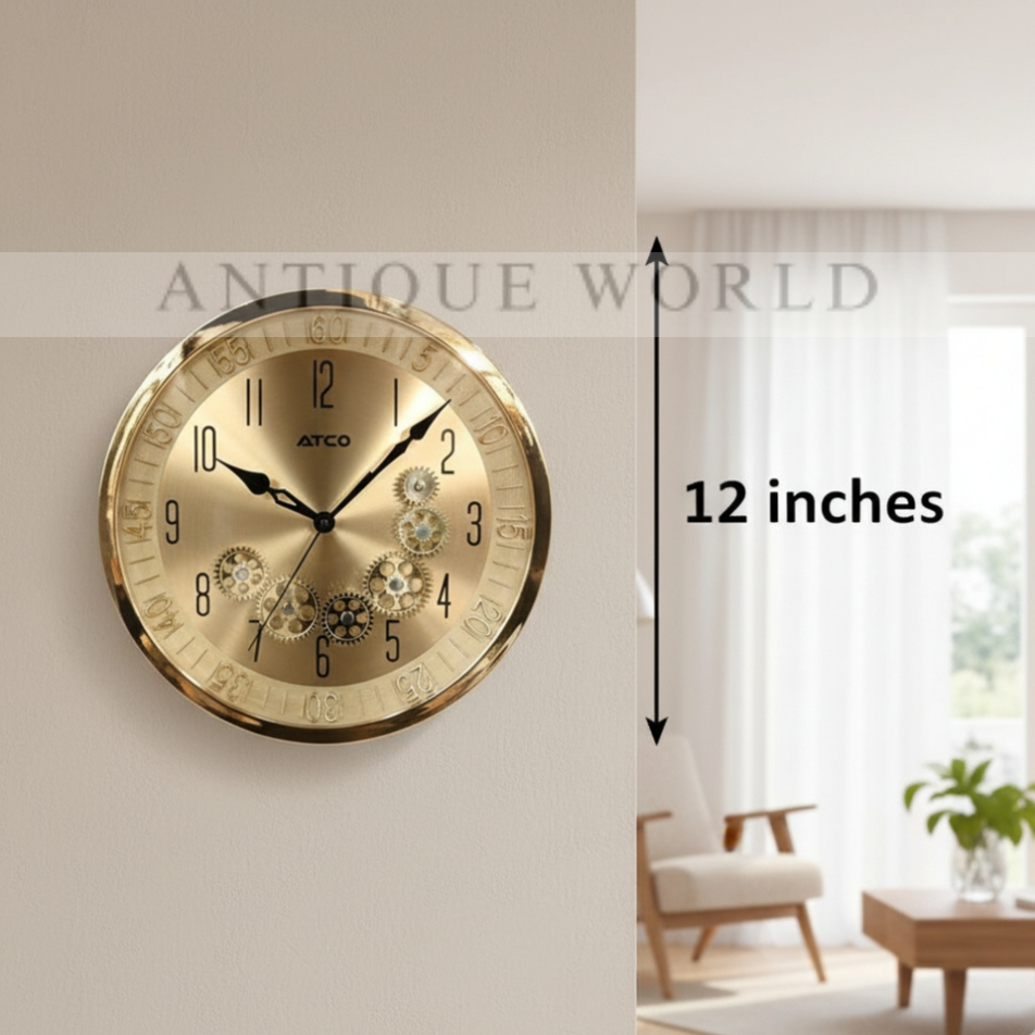 Imperial Gold Precision Clock