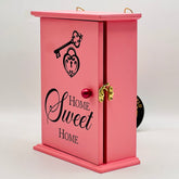 Home Sweet Home Wooden Key Holder