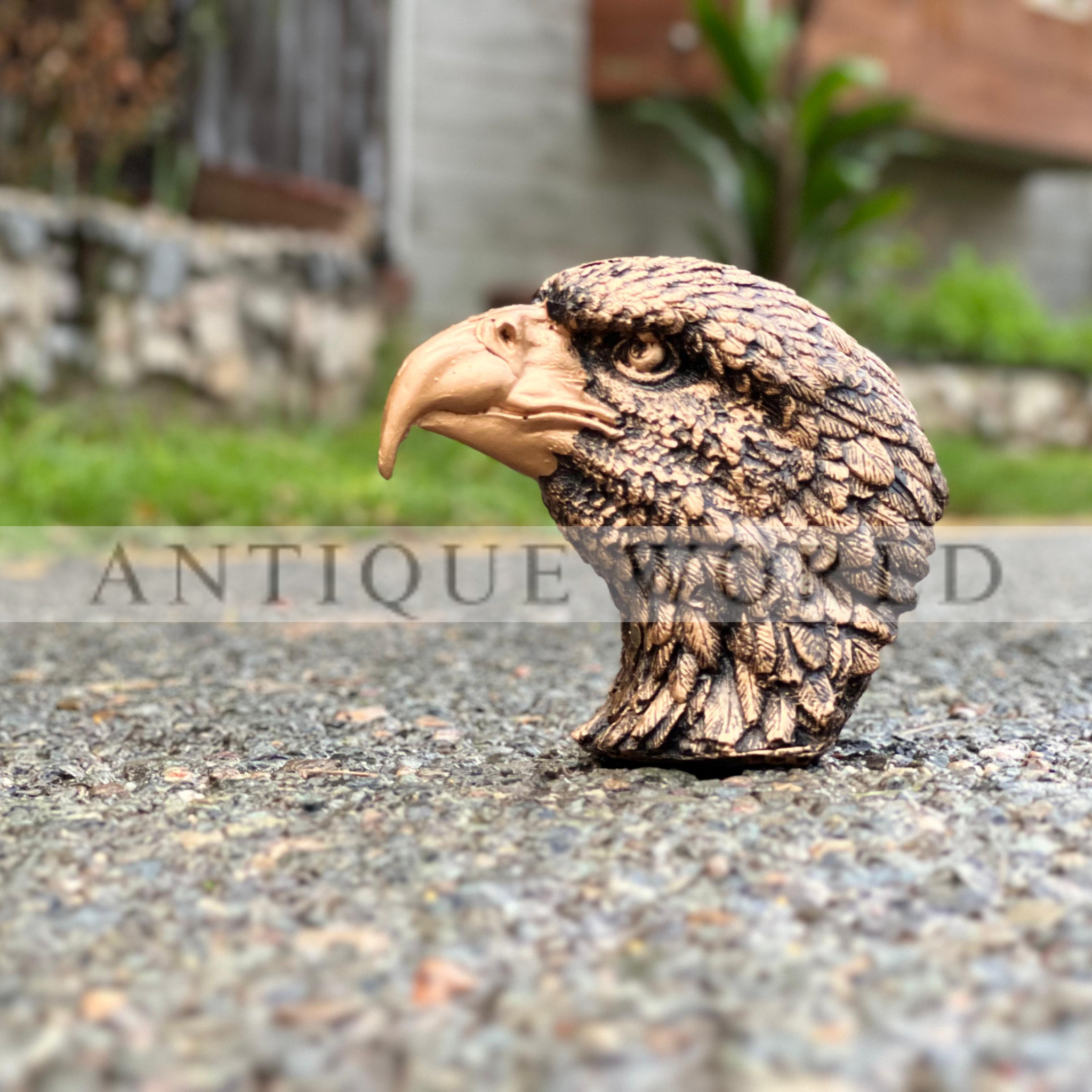 Bronze Eagle Head Ornaments