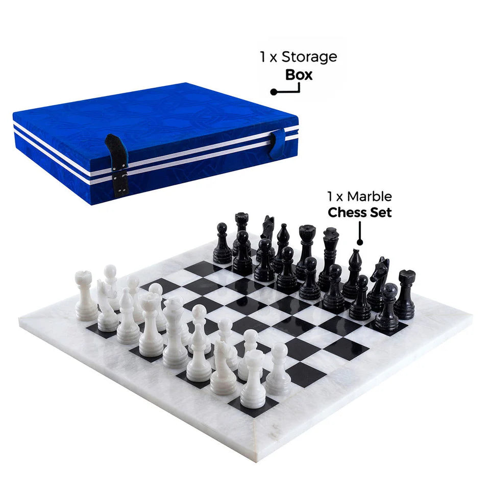 Onyx Chess Decor