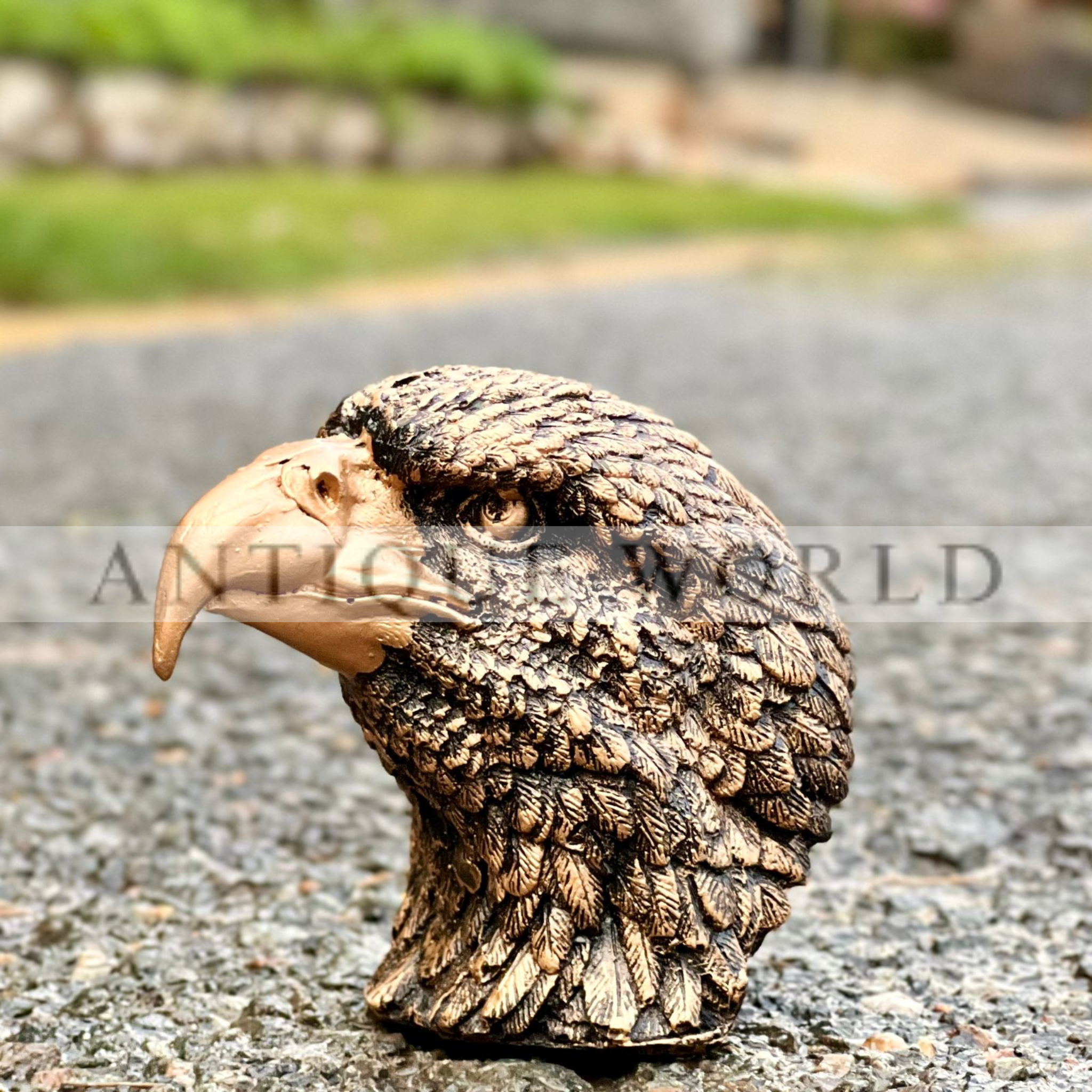 Bronze Eagle Head Ornaments
