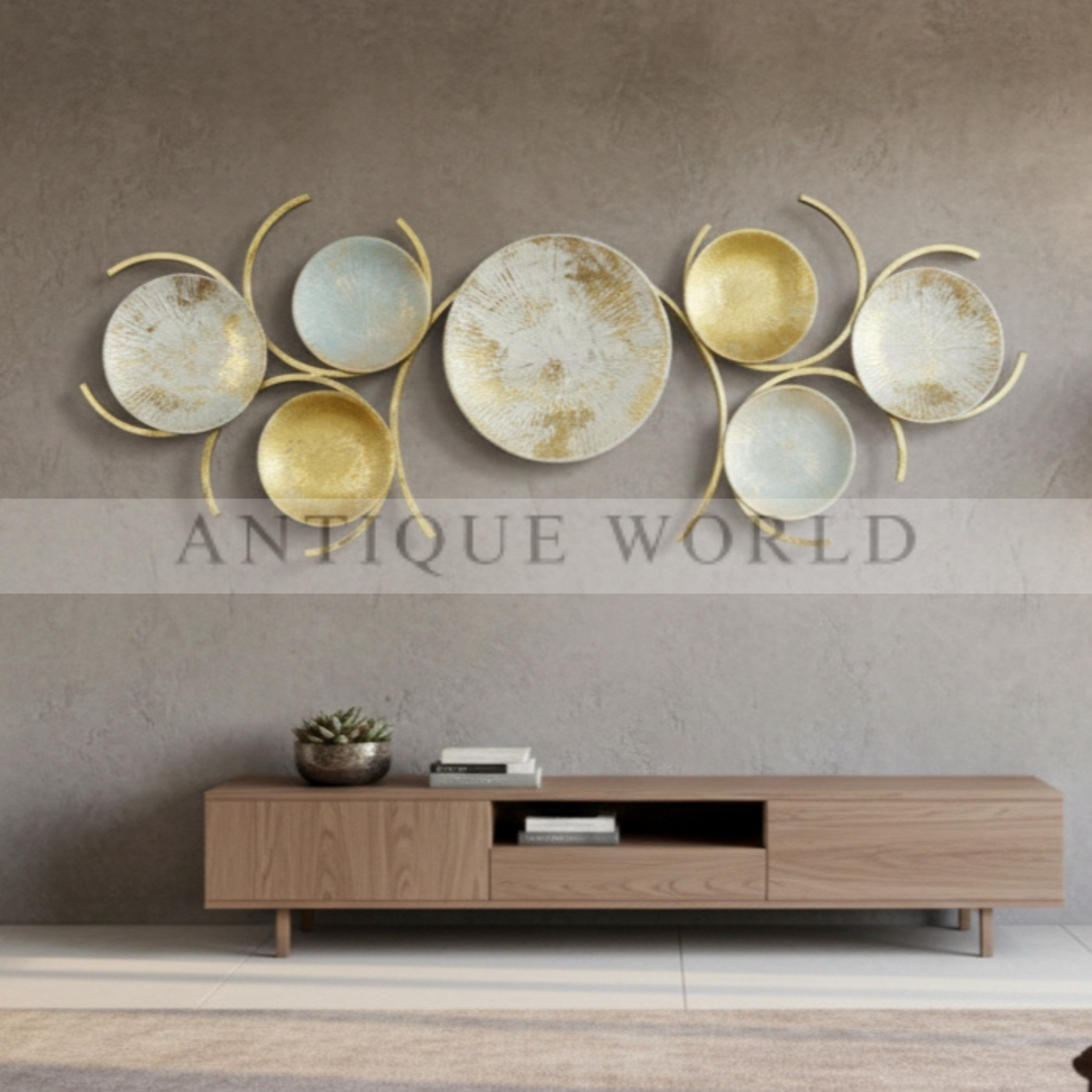 Celestial Horizon Modern Wall Art