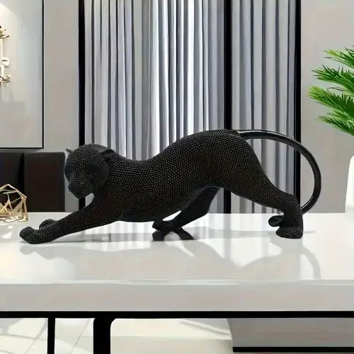 Black Panther Statue Sculpture