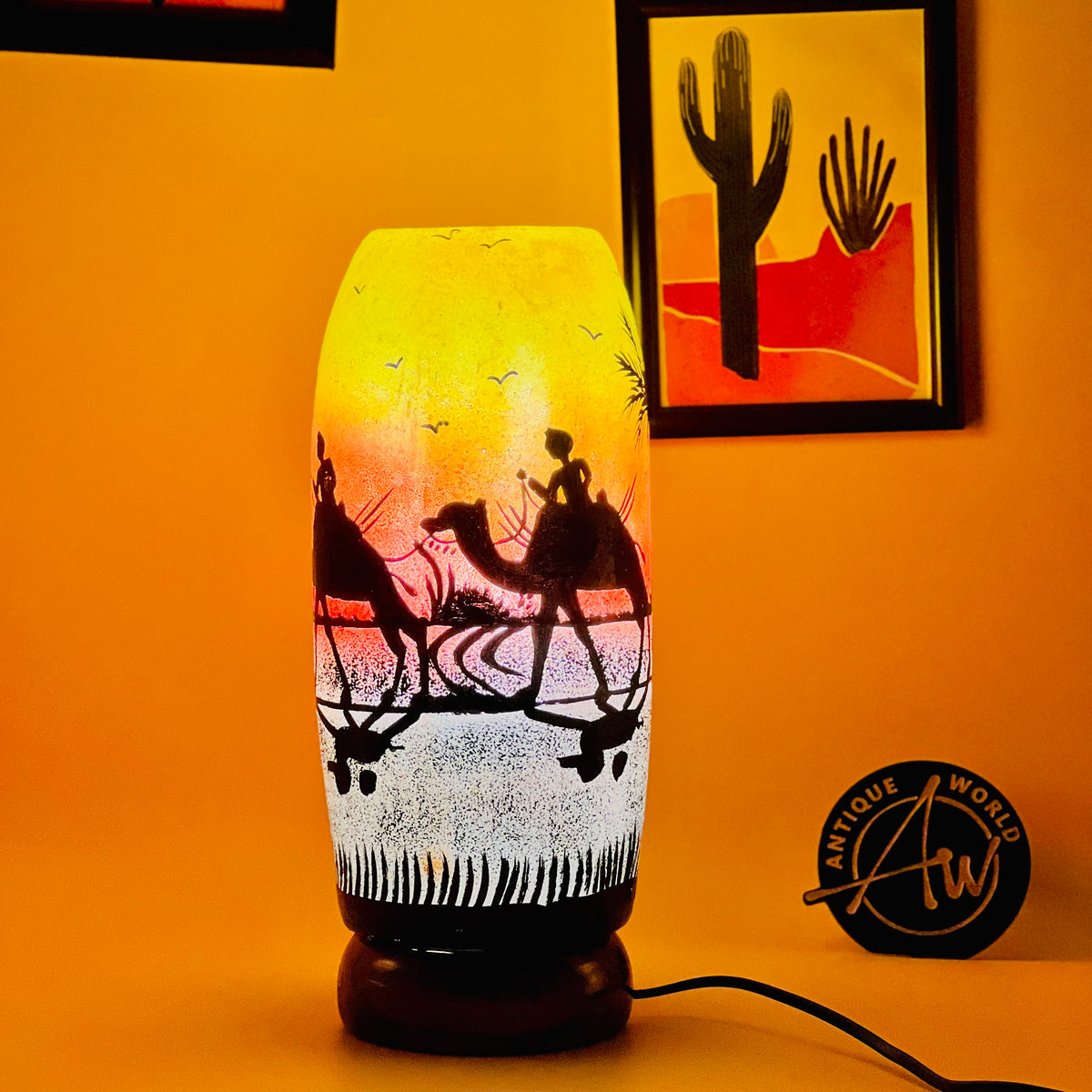 Desert Scene Lamp