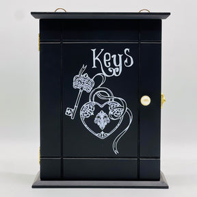 Key Box Wall Hanging Cabinet ( Black )