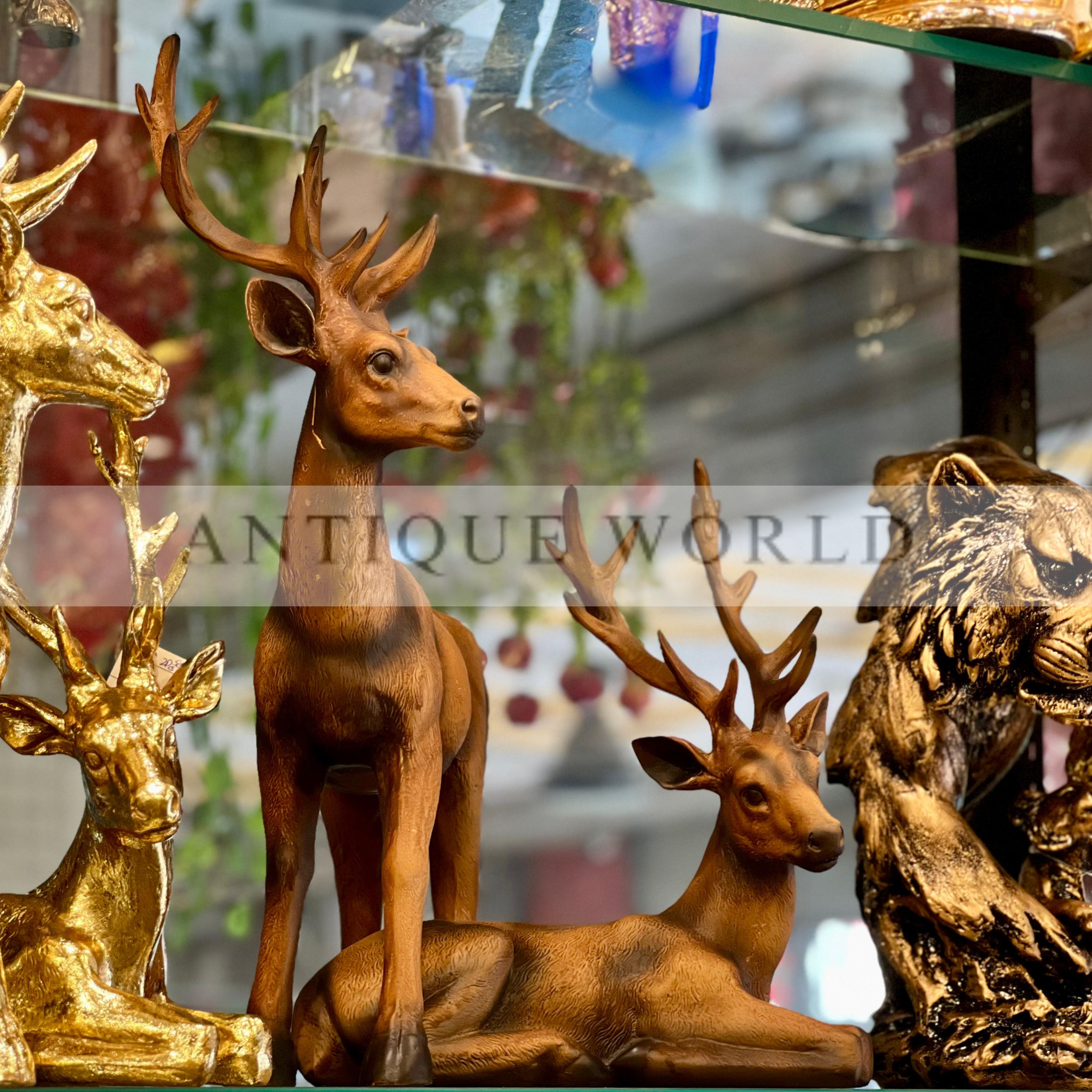 Deer Figurines Lawn Ornament