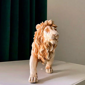 Safari Lion Statue