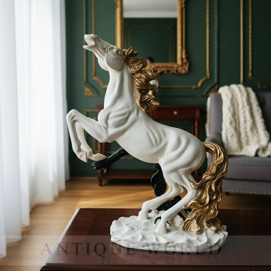 Jumping Horse Sculpture