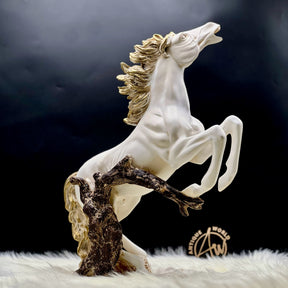 Jumping Horse Sculpture