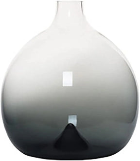 Glass Vase Hand Blown Pot Belly Glass