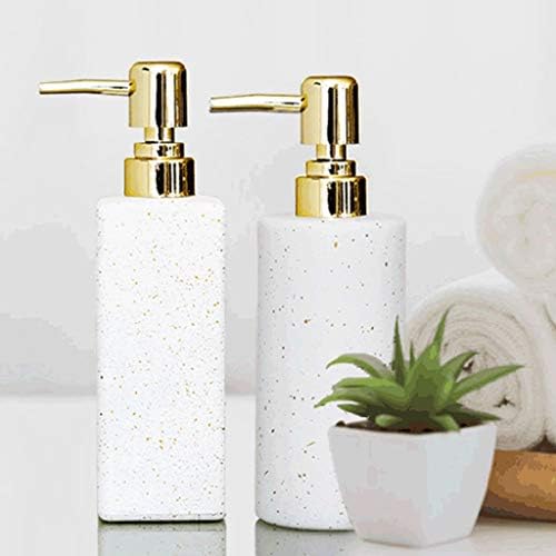 Ceramic Soap Dispenser with Stainless Steel