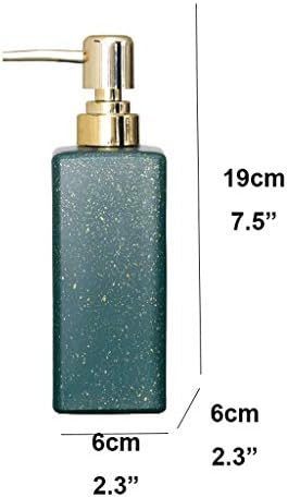 Ceramic Soap Dispenser with Stainless Steel