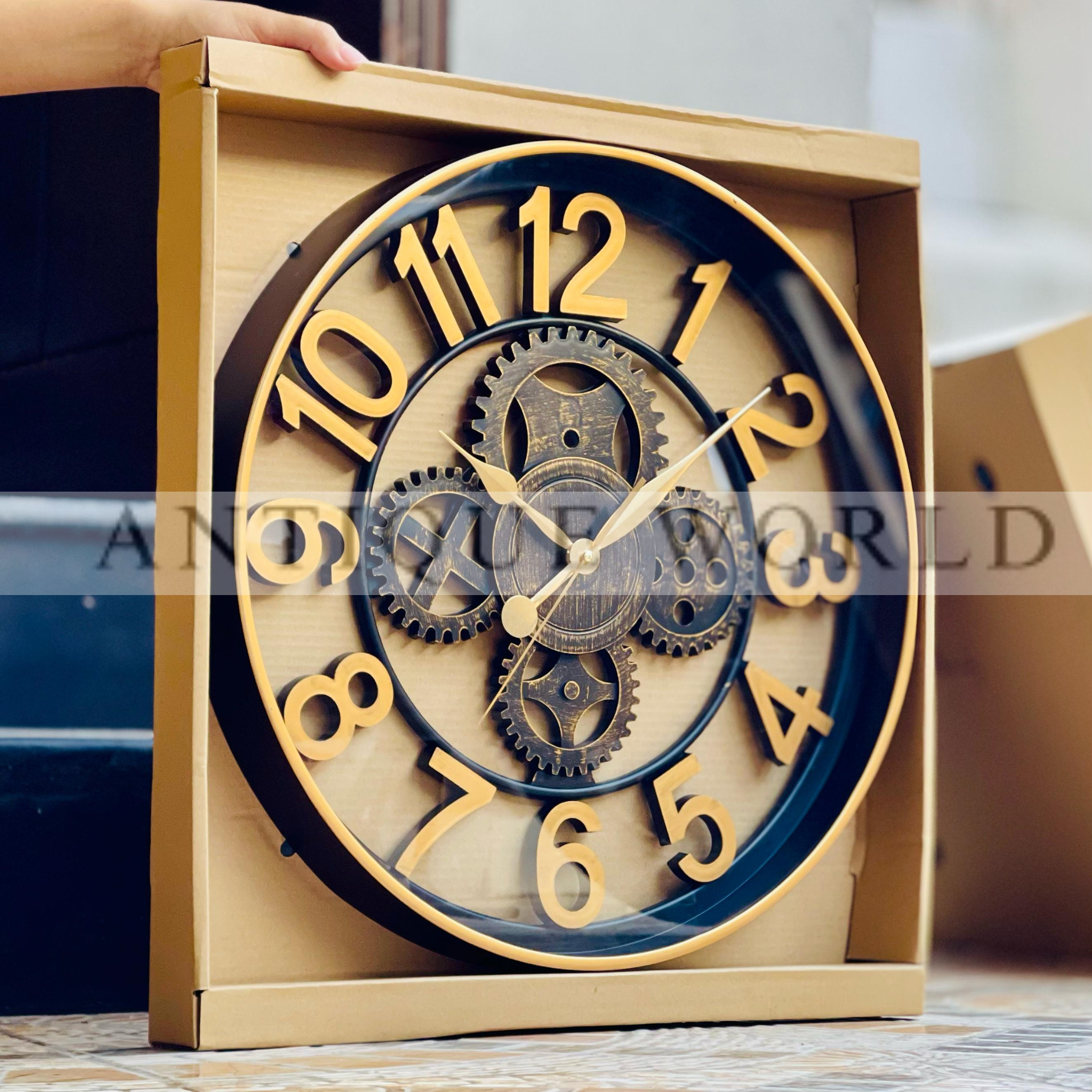 Round Decorative Analogue Wall Clock