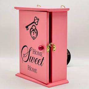 Home Sweet Home Wooden Key Holder