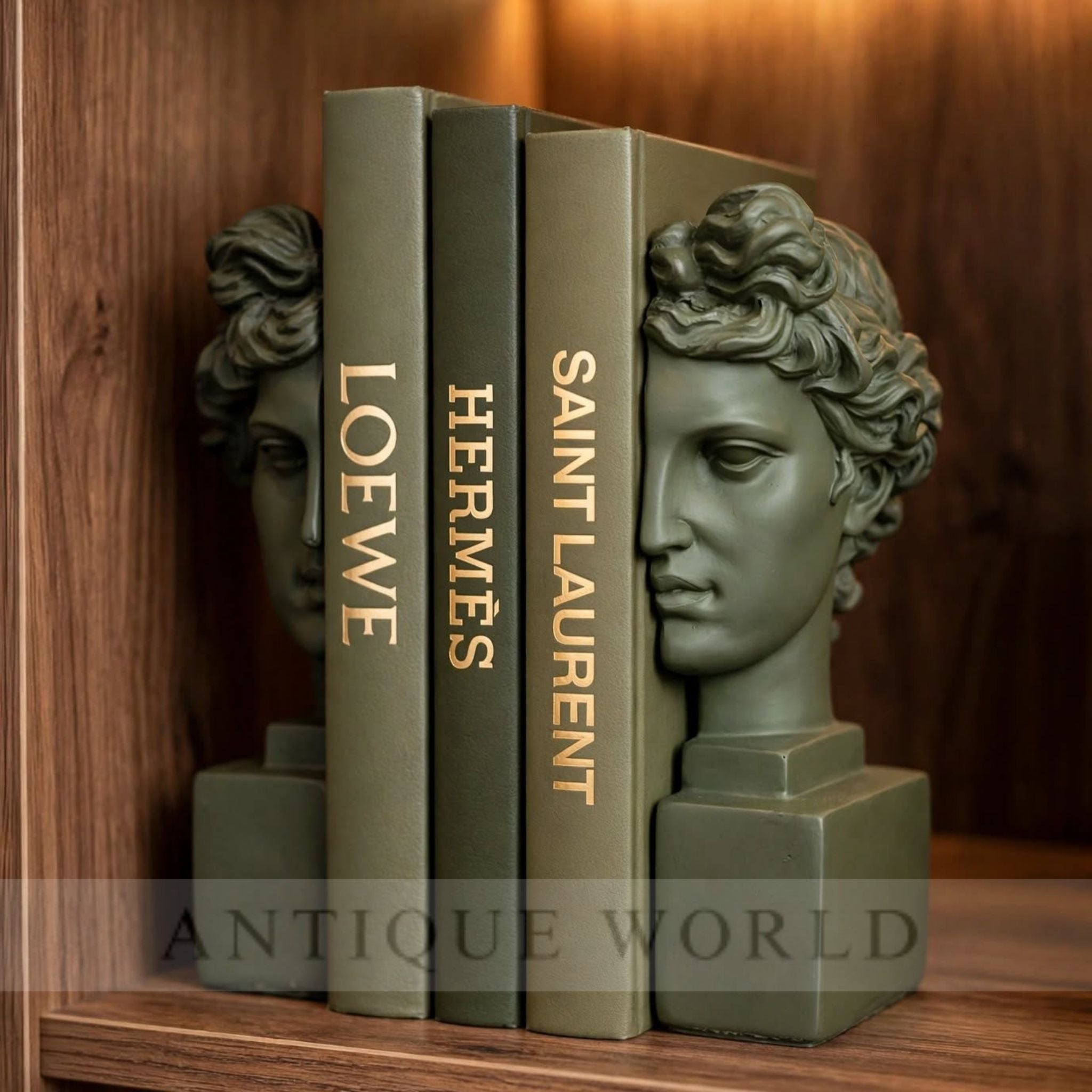 Elegant Virgo Sculptured Bookend
