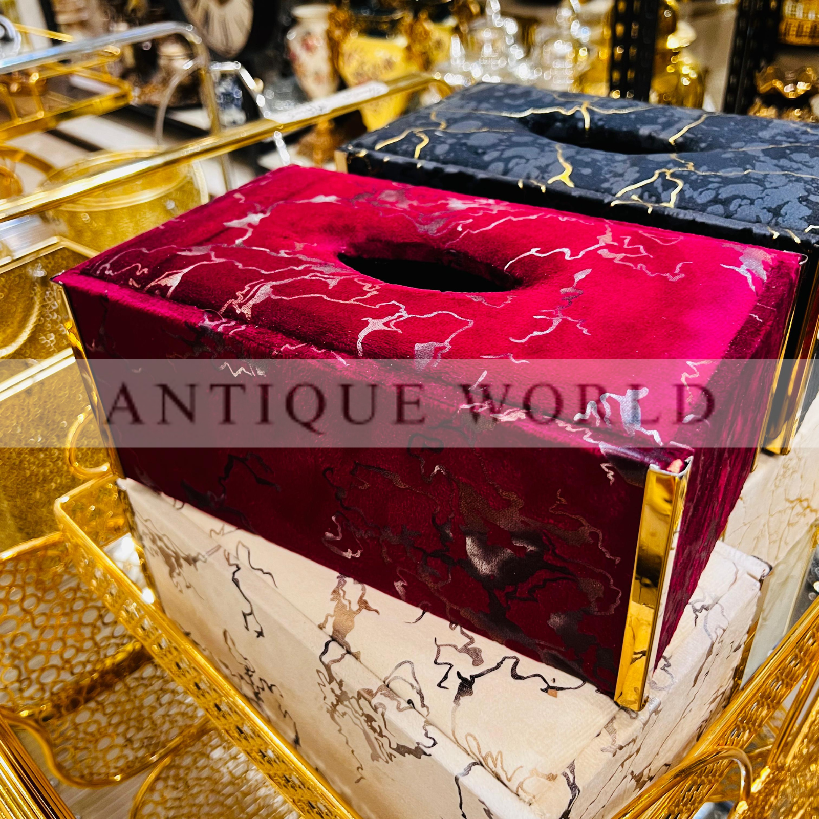 Leather Tissue Box