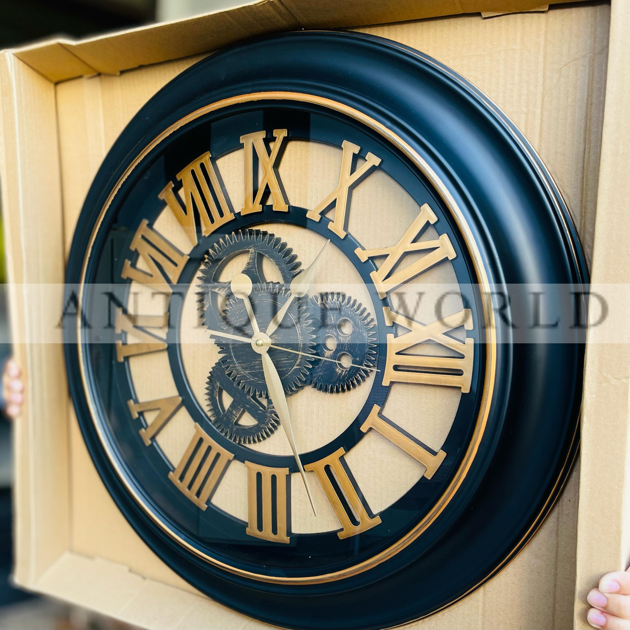 Floeburg Imported Gear Wall clock