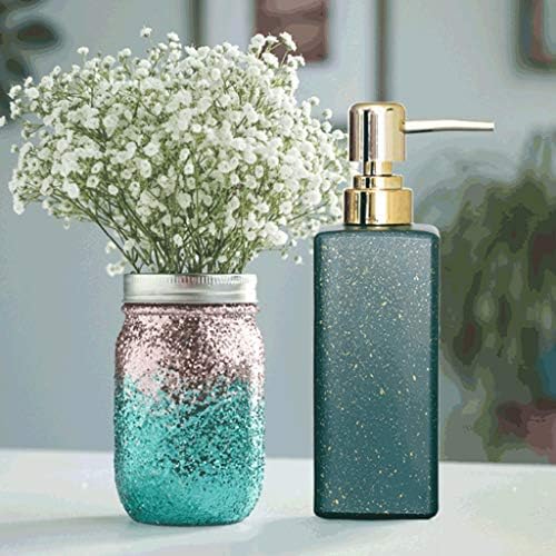 Ceramic Soap Dispenser with Stainless Steel