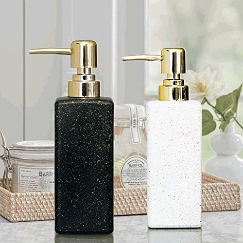 Ceramic Soap Dispenser with Stainless Steel