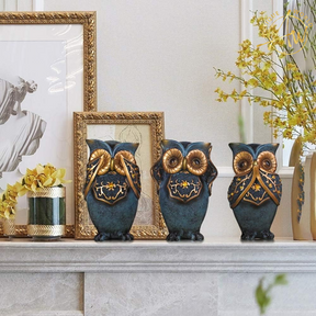 Cabinet Crafts Creative Owl Ornament (Set Of 3)