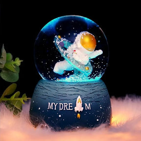 Astronaut Snow Globes for Kids