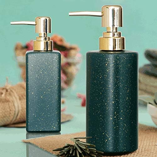 Ceramic Soap Dispenser with Stainless Steel