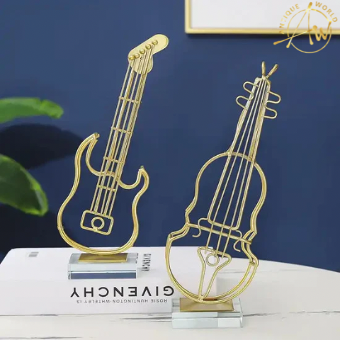 1 Pc Guitar Statue Musical Instrument