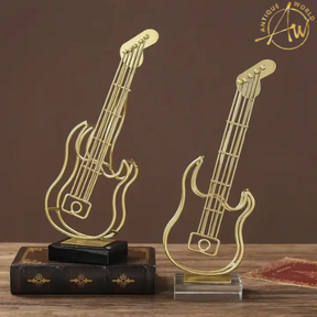 1 Pc Guitar Statue Musical Instrument