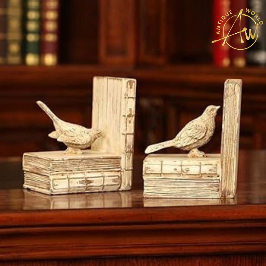 Bird Bookend Sculpture