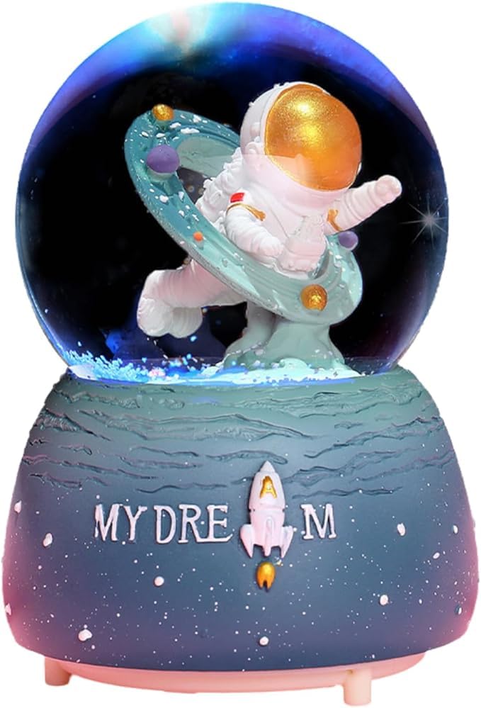 Astronaut Snow Globes for Kids