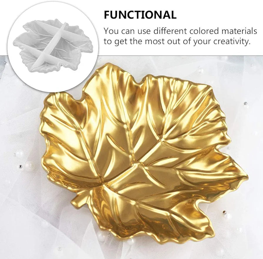 Aquarium Fish Shape Leaf Tray Decor