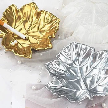 Aquarium Fish Shape Leaf Tray Decor